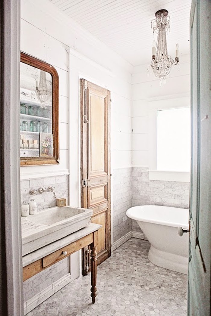 23 Элегантные идеи винтажной ванной комнаты