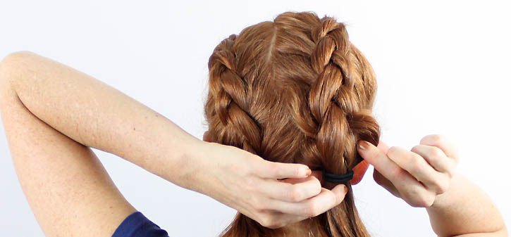 Прическа, плетение Braided