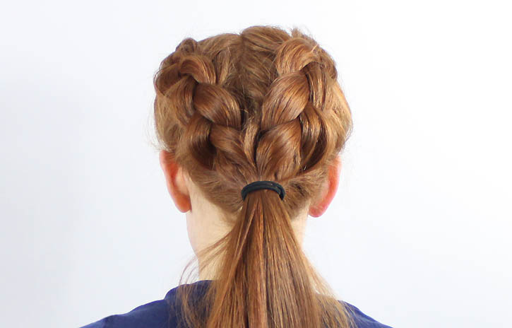 Прическа, плетение Braided