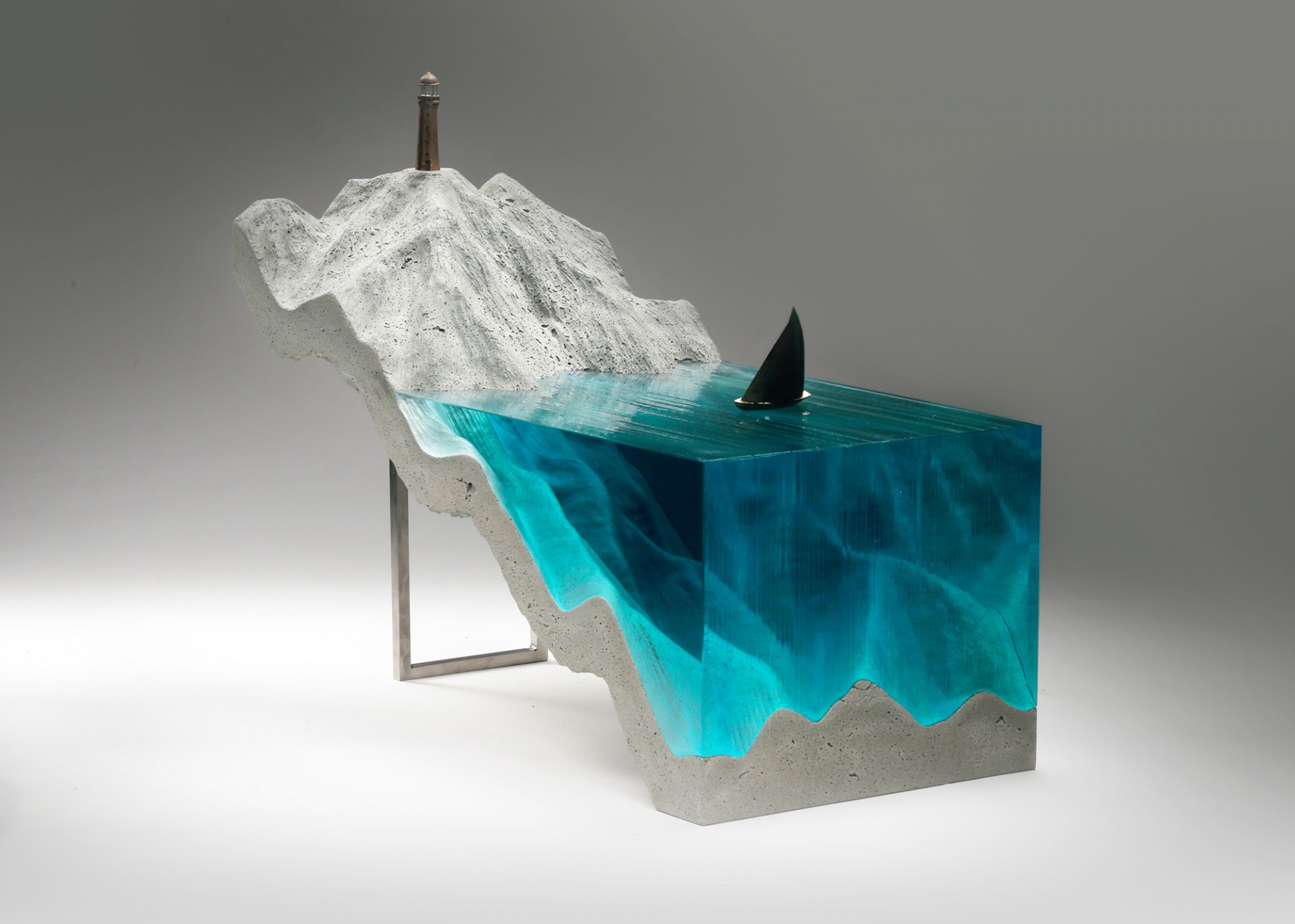 Перевоплощение стекла в удивительные скульптуры от Бена Янга