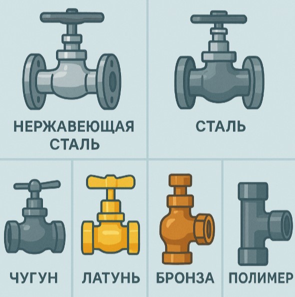 Трубопроводная и запорная арматура